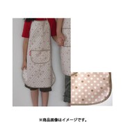 ドットピンク エプロン Rupuru 子供用 Mサイズ