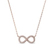 ダイヤモンドネックレス K10PG D0.06ct 0002129423