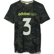 BHQ04 AJ8267 [STR CM ナンバリングTシャツ メンズ J/O シャドウグリーン/ソーラーイエロー]