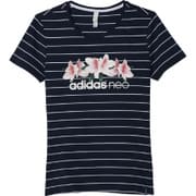 BHR74 AJ8631 [STR フローラルグラフィックTシャツ W J/M カレッジネイビー/ホワイト]