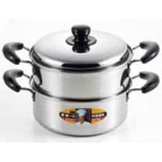 陣健一 IH200V対応二段蒸し器22cm CK-072