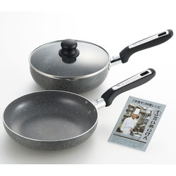 IH対応フライパン 24cm＆フタ付ディープパン 22cm たいめいけん TM-115