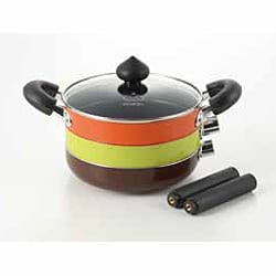 タマハシ 鍋・フライパンセット コンパクトマロンポットパン 22cm Amazon.co.jp: タマハシ 鍋・フライパンセット コンパクトマロン