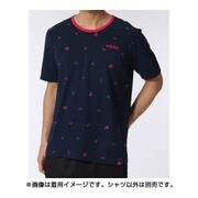 BIO46 AP4532 [SC パームツリー総柄Tシャツ メンズ Lサイズ カレッジネイビー]