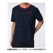 BIO46 AP4532 [SC パームツリー総柄Tシャツ メンズ Oサイズ カレッジネイビー]