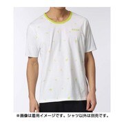 BIO46 AP4533 [SC パームツリー総柄Tシャツ メンズ Mサイズ ホワイト]