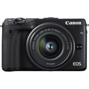 EOS M3 EF-M15-45 IS STM レンズキット BK [ボディ ブラック＋交換レンズ「EF-M15-45mm F3.5-6.3 IS STM（ブラック）」]