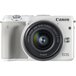 ヨドバシ.com - キヤノン Canon EOS M3 ダブルレンズキット2 WH