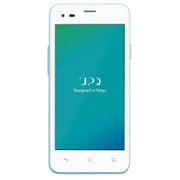 LTE対応 Android 5.1搭載 4.5インチ SIMロックフリースマートフォン UPQ Phone A01X ホワイトBG