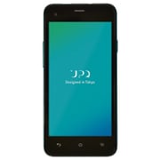 LTE対応 Android 5.1搭載 4.5インチ SIMロックフリースマートフォン UPQ Phone A01X ブルー バイ グリーン