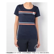 QB-015361 [半袖シャツ レディース Lサイズ ネイビー]