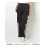 QB-455261 [ウォームアップロングパンツ レディース Oサイズ ブラック]