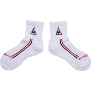 QB910465 WHT 22-24cm [ハーフソックス キシリクール加工 22～24cm ホワイト]