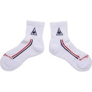 QB910465 WHT 25-27cm [ハーフソックス キシリクール加工 25～27cm ホワイト]