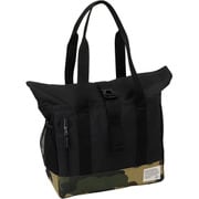 UJS1607-BLK-F [トートバッグ ブラック×カモ]