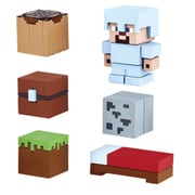 マインクラフトケシゴム マイケシスターターセット01 アイアンスティーブとサバイバルパック [対象年齢：6歳～]