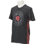 BBX85-AH4075-J/S [ROSE ストーリー Tシャツ メンズ Sサイズ ブラック]