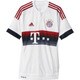 BCC46-AH4790-S [2015-16 FCバイエルン アウェイ レプリカ ユニフォーム メンズ Sサイズ ホワイト/パワーレッド/ナイトネイビー/ボールドオニキス]