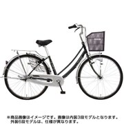 シティサイクル TRAFFIC HOME(トラフィックホーム) 276-I 27型 外装6段変速 ブラック MK-16-022