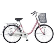 シティサイクル Petit Belle(プチベル) 261-I 26型 変速なし ピンク MK-14-090