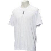 BIL83-AP0472-J/S [NBA 1ポイントロゴ半袖Tシャツ メンズ Sサイズ ホワイト]
