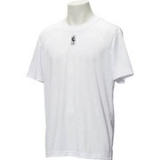 BIL83-AP0472-J/L [NBA 1ポイントロゴ半袖Tシャツ メンズ Lサイズ ホワイト]