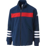 BIK10-AP3487-J120 [ ジム フィットネスウエア ジャージ ジャケット ボーイズ adidas 24/7 強ジャー キッズ 120cm カレッジネイビー]