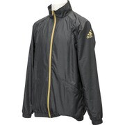 BIM43-AP3923-J/M [ジム フィットネスウエア ベーシックウィンドジャケット Training Ess メンズ Mサイズ ブラック/マットゴールド]