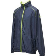 BIM43-AP3925-J/XO [ジム フィットネスウエア ベーシックウィンドジャケット Training Ess メンズ XOサイズ カレッジネイビー/セミソーラースライム]
