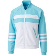 BIM01-AP5017-J150 [KIDS Girls adidas 24/7 マシュマロ ジャージジャケット 150サイズ ブルーグロー S16]