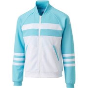 BIM01-AP5017-J130 [KIDS Girls adidas 24/7 マシュマロ ジャージジャケット 130サイズ ブルーグロー S16]