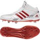 Q16744-255 [adipure 2 MID 25.5cm クリスタルホワイト/パワーレッド/パワーレッド]