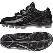 Q16749-190 [adipure ポイント 2 KV 19.0cm ジュニア コアブラック/コアブラック/ゴールドメット]