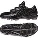 Q16749-220 [adipure ポイント 2 KV 22.0cm ジュニア コアブラック/コアブラック/ゴールドメット]