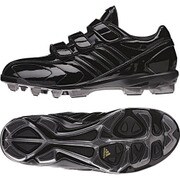 Q16749-215 [adipure ポイント 2 KV 21.5cm ジュニア コアブラック/コアブラック/ゴールドメット]
