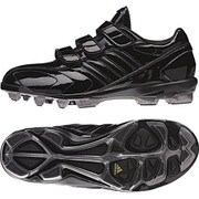 Q16749-210 [adipure ポイント 2 KV 21.0cm ジュニア コアブラック/コアブラック/ゴールドメット]