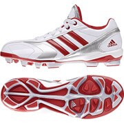 Q16974-230 [adipure ポイント 2 K 23.0cm ホワイト/レッド]