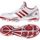Q16974-245 [adipure ポイント 2 K 24.5cm ホワイト/レッド]