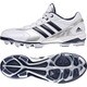 Q16975-225 [adipure ポイント 2 K 22.5cm ホワイト/ネイビー]