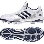Q16975-220 [adipure ポイント 2 K 22.0cm ホワイト/ネイビー]