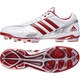 S85342-245 [adipure ポイント 2 LOW 野球スパイクシューズ 24.5cm クリスタルホワイトS16/パワーレッド/パワーレッド]