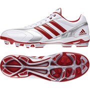 S85342-265 [adipure ポイント 2 LOW 野球スパイクシューズ 26.5cm クリスタルホワイトS16/パワーレッド/パワーレッド]