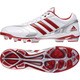 S85342-250 [adipure ポイント 2 LOW 野球スパイクシューズ 25.0cm クリスタルホワイトS16/パワーレッド/パワーレッド]