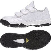 S85376-230 [野球用 トレーニングシューズ adiPURE トレーナー 2 K ジュニア 23.0cm クリスタルホワイト S16/クリスタルホワイト S16/ゴールドメット]