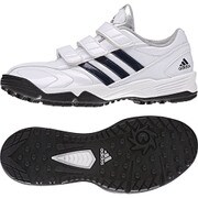 S85378-200 [野球用 トレーニングシューズ adiPURE トレーナー 2 K ジュニア 20.0cm クリスタルホワイト S16/カレッジネイビー/シルバーメット]
