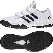 S85378-190 [野球用 トレーニングシューズ adiPURE トレーナー 2 K ジュニア 19.0cm クリスタルホワイト S16/カレッジネイビー/シルバーメット]