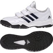 S85378-195 [野球用 トレーニングシューズ adiPURE トレーナー 2 K ジュニア 19.5cm クリスタルホワイト S16/カレッジネイビー/シルバーメット]