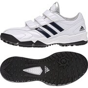 S85378-205 [野球用 トレーニングシューズ adiPURE トレーナー 2 K ジュニア 20.5cm クリスタルホワイト S16/カレッジネイビー/シルバーメット]