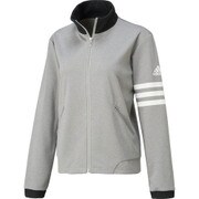 BPZ37-S94611-J/L [24/7 杢ジャージ ジャケット レディース Lサイズ ミディアムグレイヘザー]