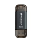 ライトニングUSBメモリ JetDrive Go 300 MFi認証取得 32GB ブラック TS32GJDG300K